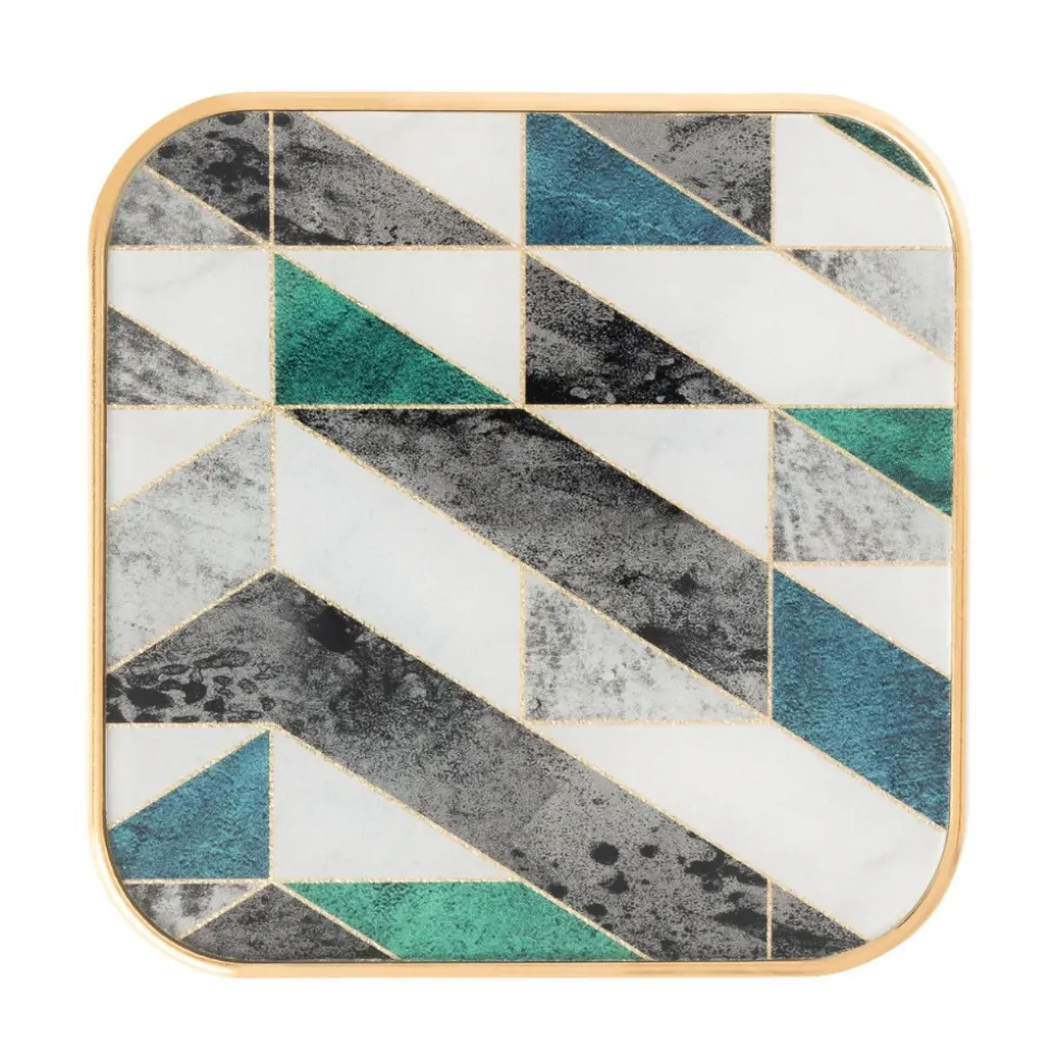 Torre u0026 Tagus Coasters & Trays*Savoy Geometric Coasters (Set Of 4)