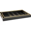 Torre u0026 Tagus Coasters & Trays*Savoy Gold Stripe Tray