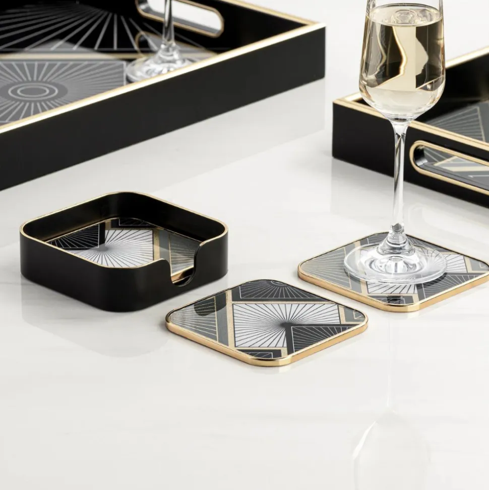 Torre u0026 Tagus Coasters & Trays*Savoy Radiant Tile Coasters (Set Of 4)