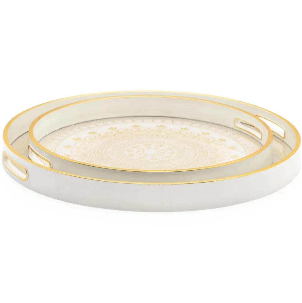 Torre u0026 Tagus Coasters & Trays*Savoy Round Florence Tray