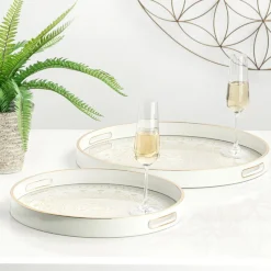 Torre u0026 Tagus Coasters & Trays*Savoy Round Florence Tray