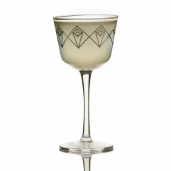 China Coupes / Nick & Nora*Silver Dream Deco Coupe Glass