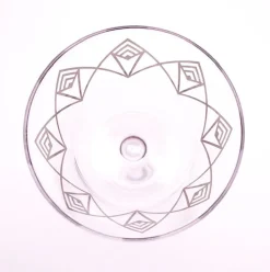 China Coupes / Nick & Nora*Silver Dream Deco Coupe Glass