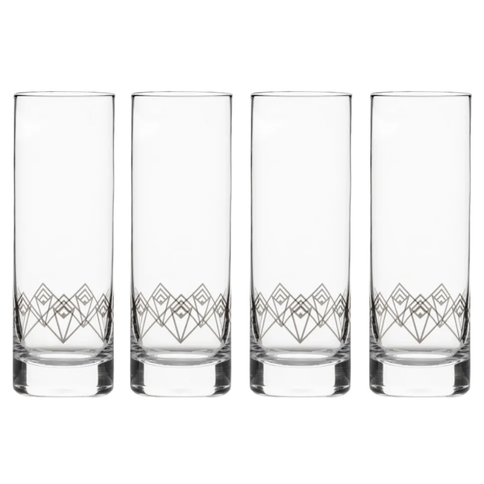 Better Refined - CHINA Potion House Bar Tools*Silver Dream Deco Highball