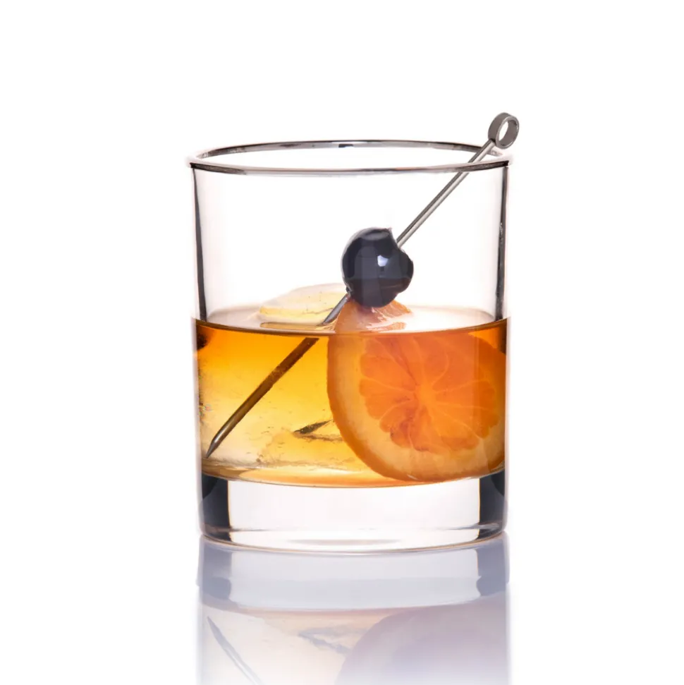 China Tumblers*Simple Silver Rim Tumbler