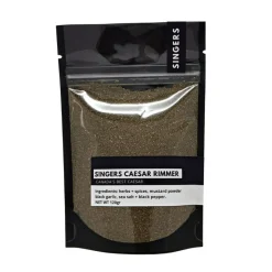 Canada's Best Caesar Mix Inc. Garnishes*Singers Black Garlic Caesar Rimmer