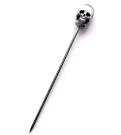 China Garnishes*Skull Cocktail Pin