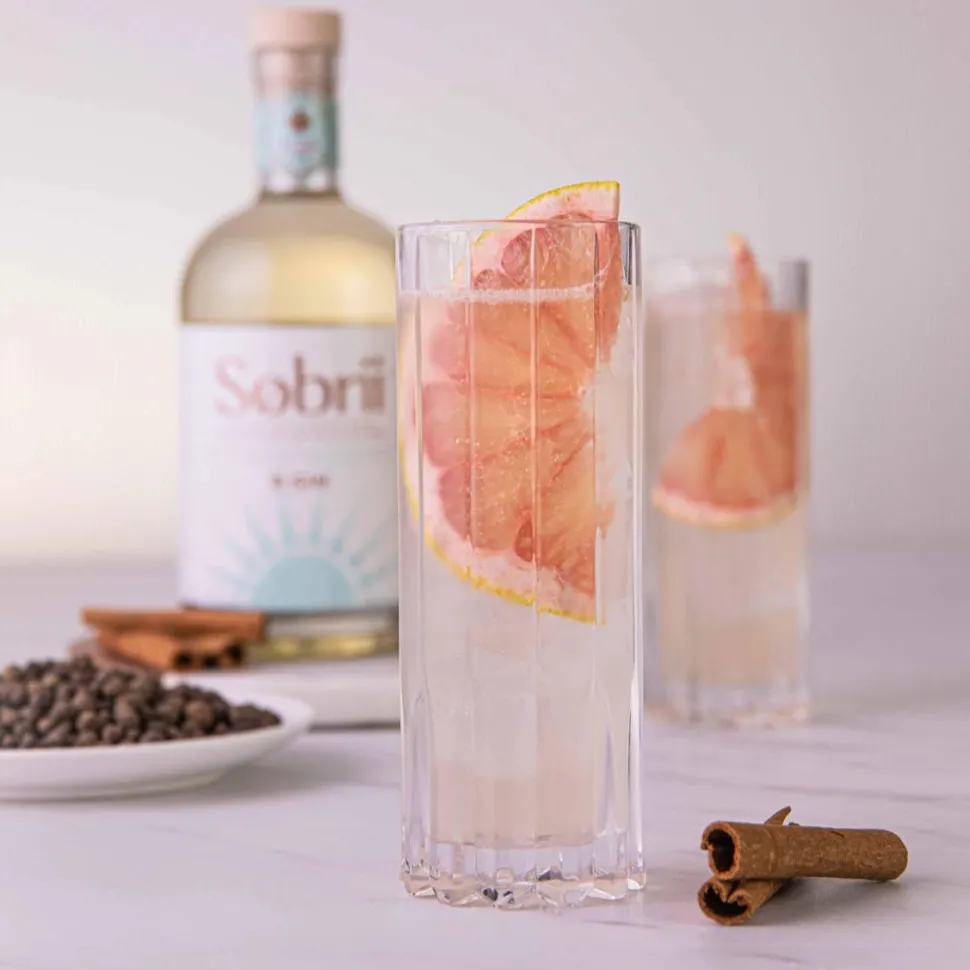 DistillX Beverages Inc. Non-Alcoholic Spirits*Sobrii Non-Alcoholic Gin 750Ml