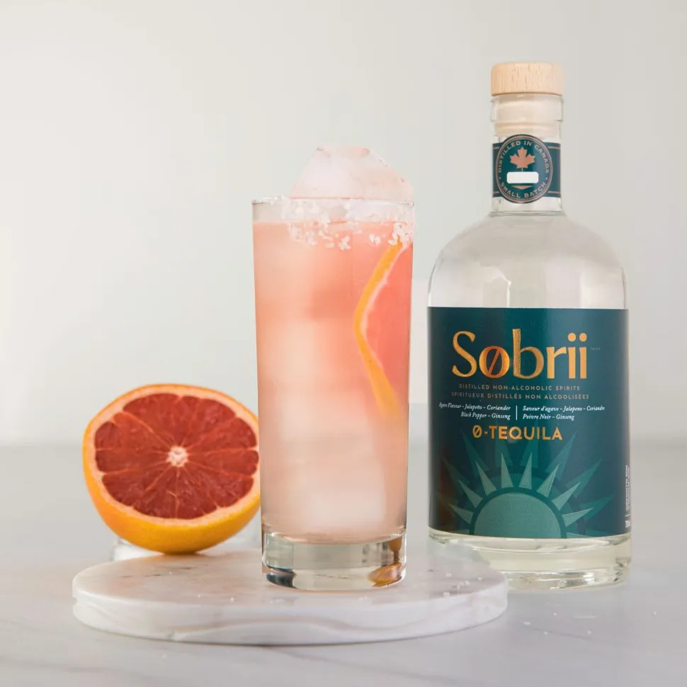 DistillX Beverages Inc. Non-Alcoholic Spirits*Sobrii Non-Alcoholic Tequila 750Ml