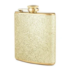 True Fabrications Flasks*Sparkletini Gold Flask