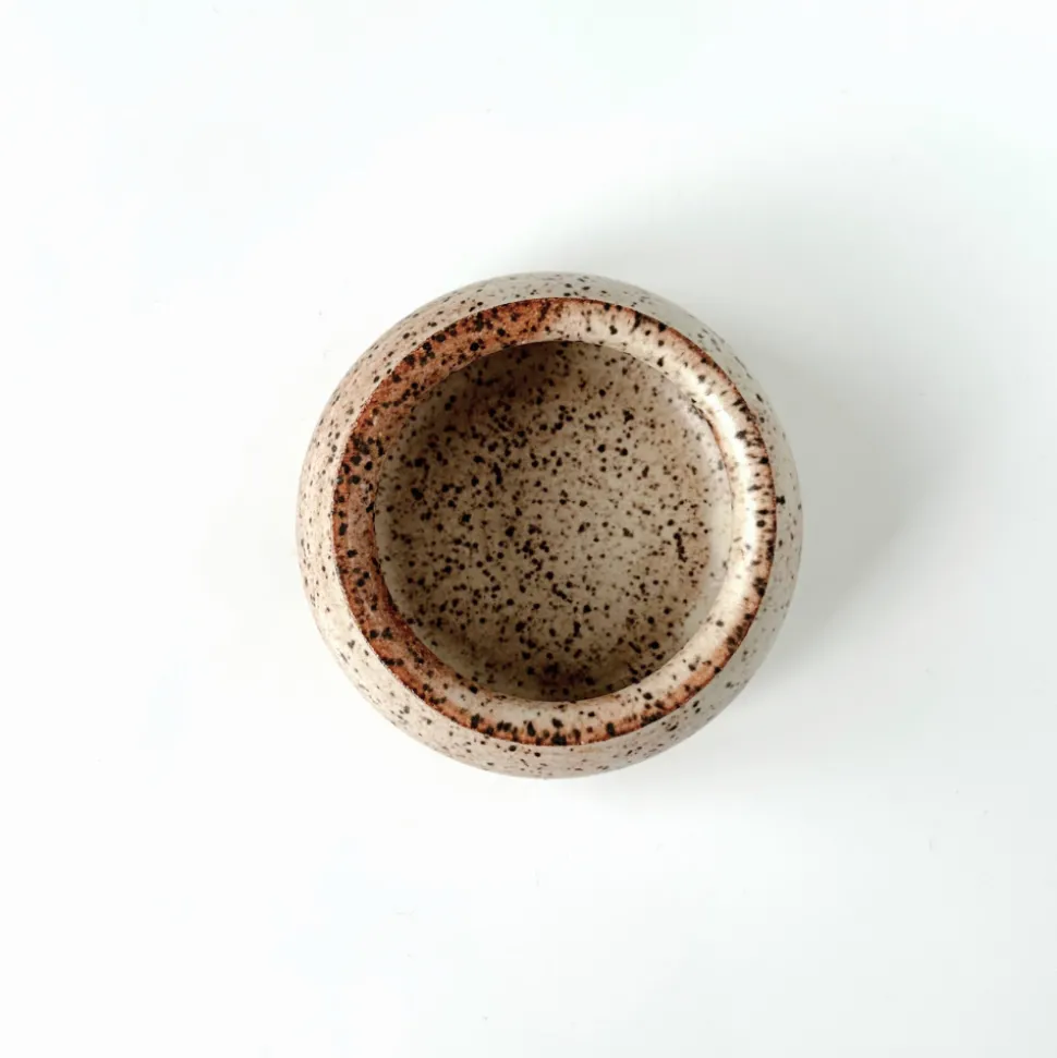 Clay + Ash Ceramics Spirit Tasting*Speckled Tequila + Mezcal Copita