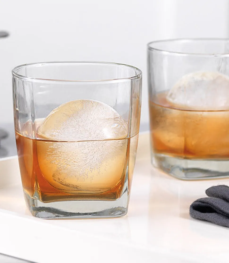 China Ice Molds + Tools*Sphere Ice Molds (Set Of 2)