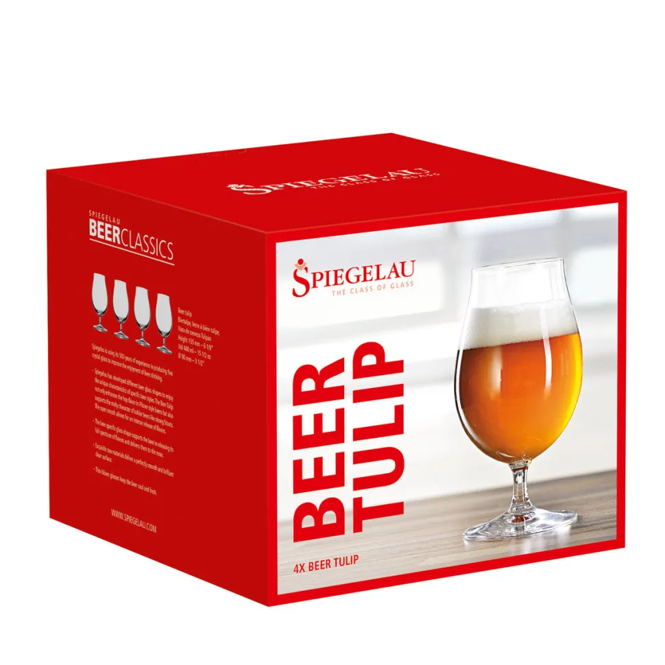Portmeirion (formerly Royal Selangor) Beer*Spiegelau Beer Tulip Glasses (Set Of 4)