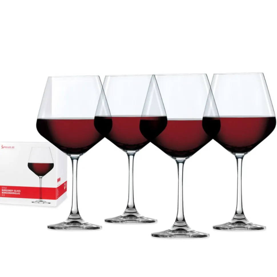 Portmeirion (formerly Royal Selangor) Wine*Spiegelau Burgundy Glasses (Set Of 4)