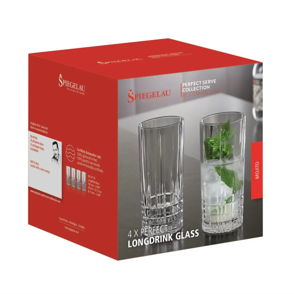 Portmeirion (formerly Royal Selangor) Highball Glasses*Spiegelau Perfect Serve Collins Glasses (Set Of 4)