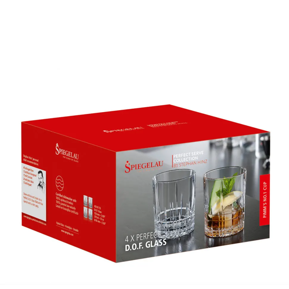 Portmeirion (formerly Royal Selangor) Tumblers*Spiegelau Perfect Serve Dof Glasses (Set Of 4)