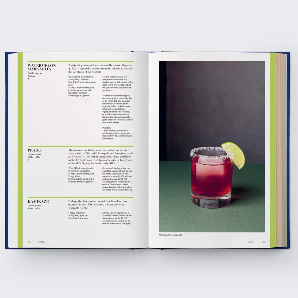 Manda Group - Phaidon Books*Spirited: Cocktails From Around The World (610 Recipes, 6 Continents, 60 Countries, 500 Years)