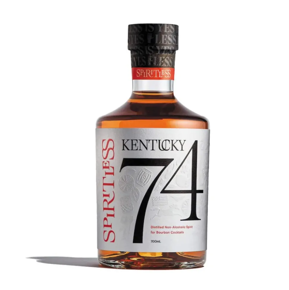 Clearsips Non-Alcoholic Spirits*Spiritless Kentucky 74 Distilled Non-Alcoholic Bourbon