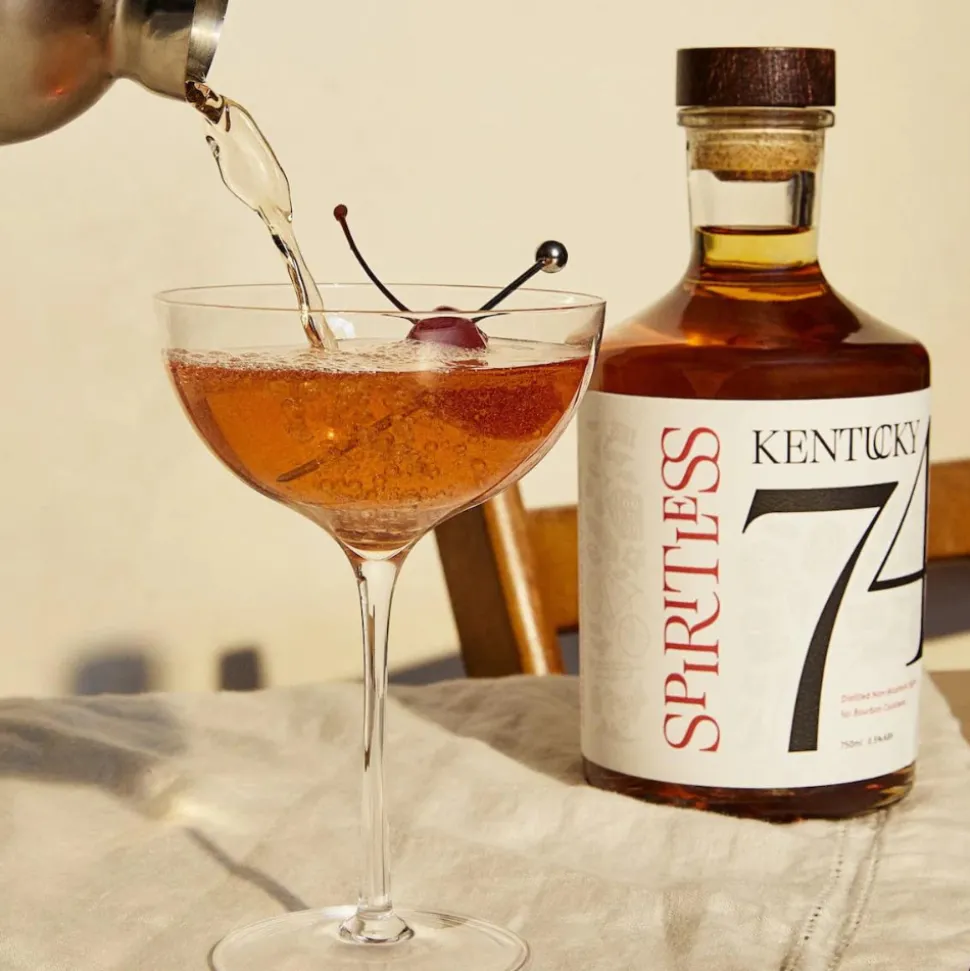 Clearsips Non-Alcoholic Spirits*Spiritless Kentucky 74 Distilled Non-Alcoholic Bourbon