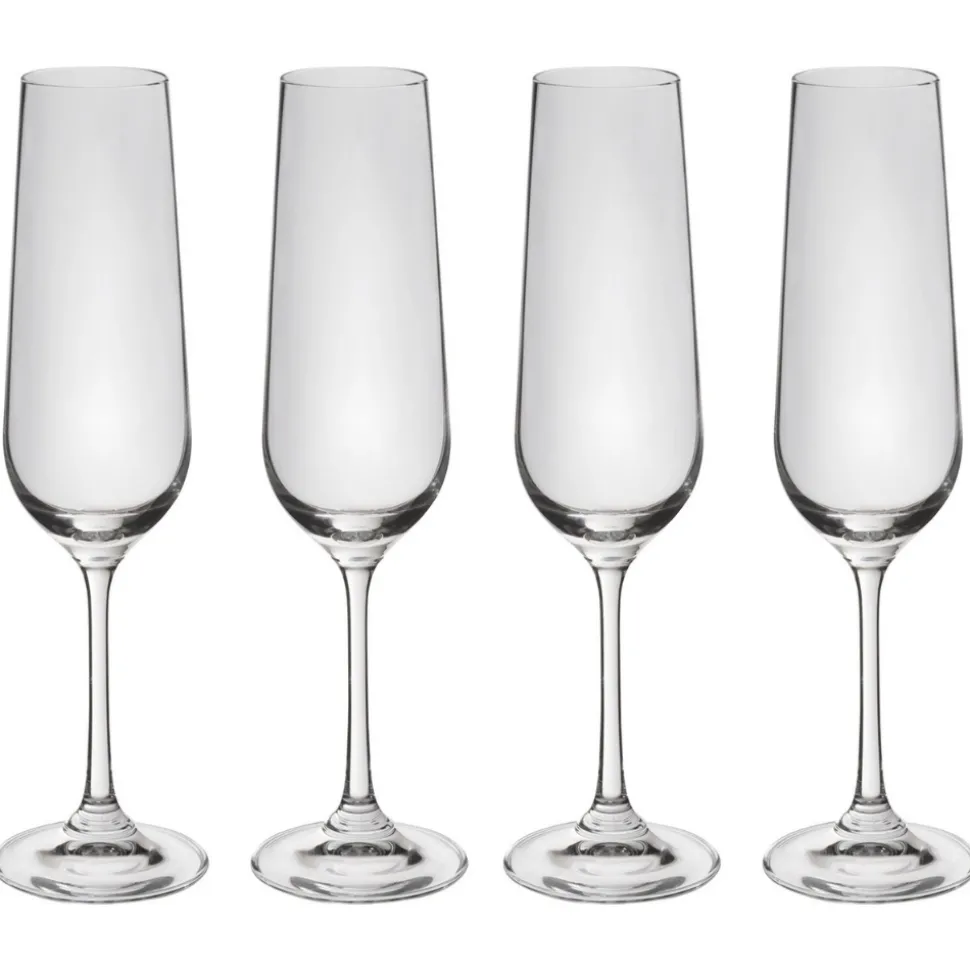 Trudeau Wine*Splendido Champagne Flutes (Set Of 4)