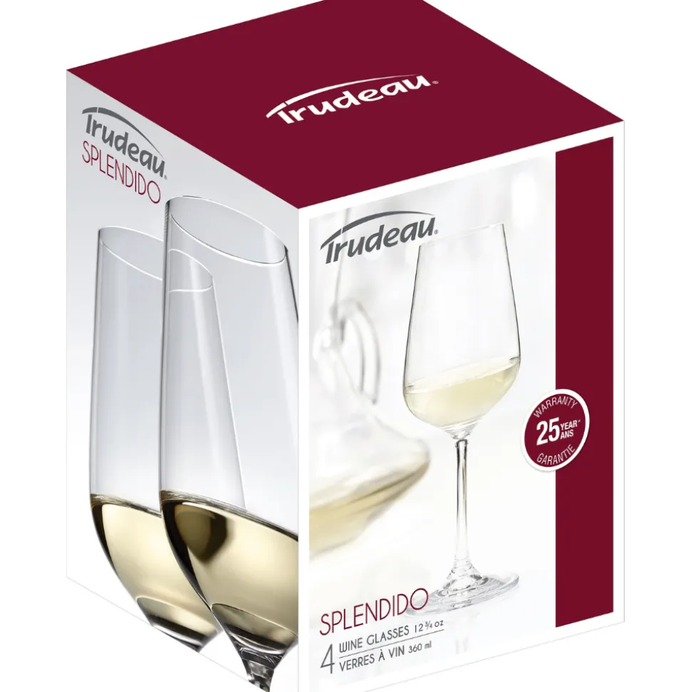 Trudeau Wine*Splendido White Wine Glasses (Set Of 4)