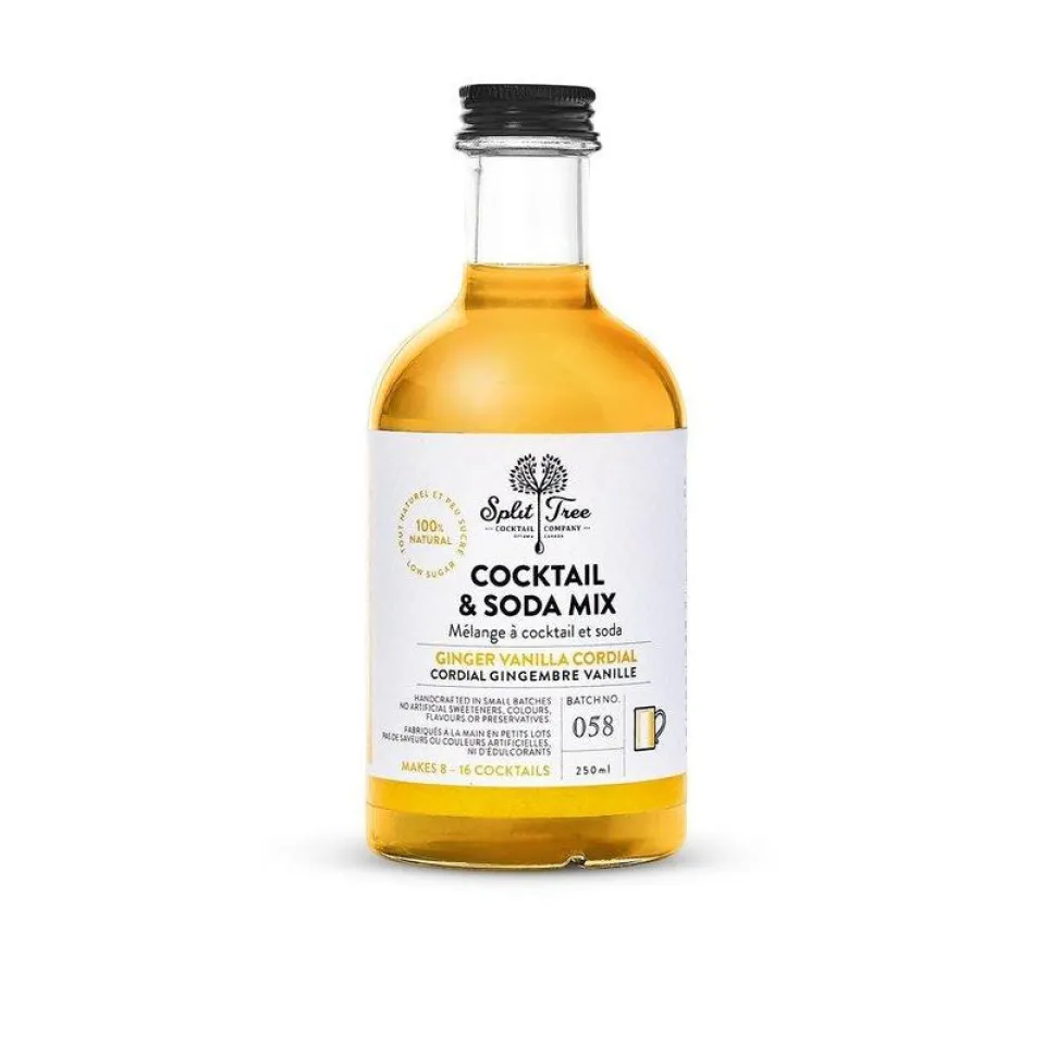Split Tree Cocktail Co. Syrups*Split Tree Ginger Vanilla Syrup