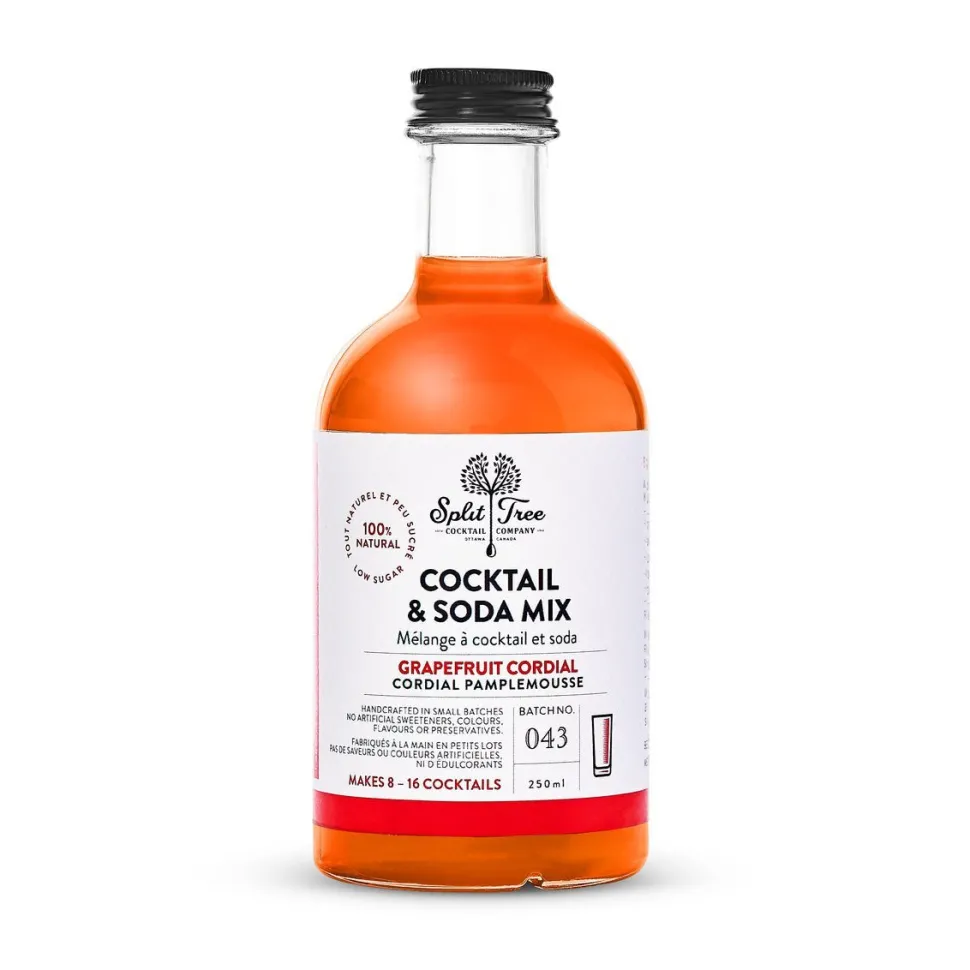 Split Tree Cocktail Co. Syrups*Split Tree Grapefruit Cordial