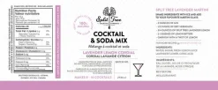 Split Tree Cocktail Co. Syrups*Split Tree Lavender Lemon Syrup