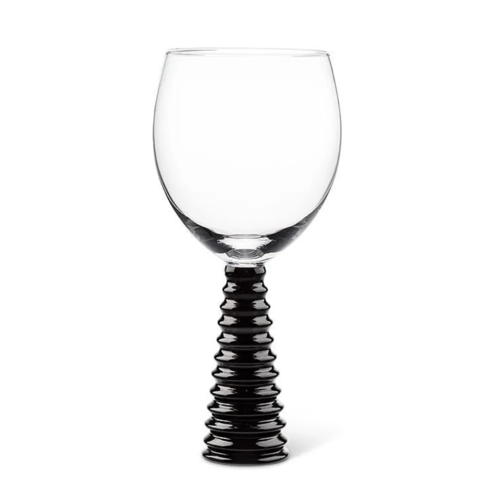 Abbott Wine*Stack Black Base Wine Goblet