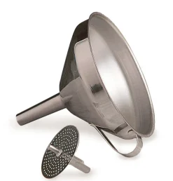RSVP Wine*Stainless Steel Funnel With Strainer