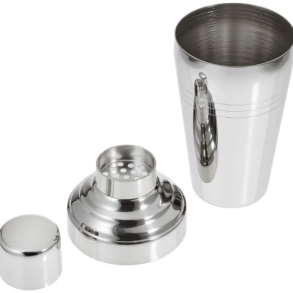 Japanese Shakers*Stainless Steel 3-Piece Cobbler Shaker - Shiny