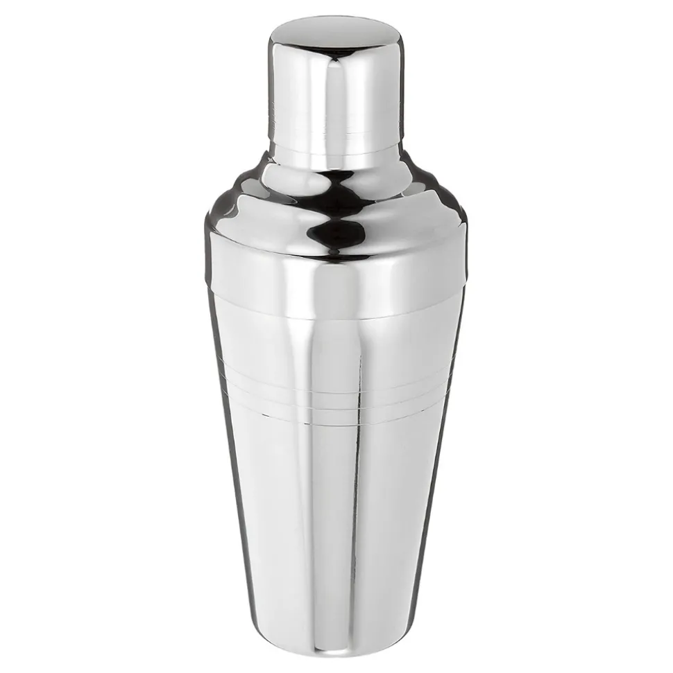 Japanese Japanese-Made Bar Tools*Stainless Steel 3-Piece Cobbler Shaker - Shiny