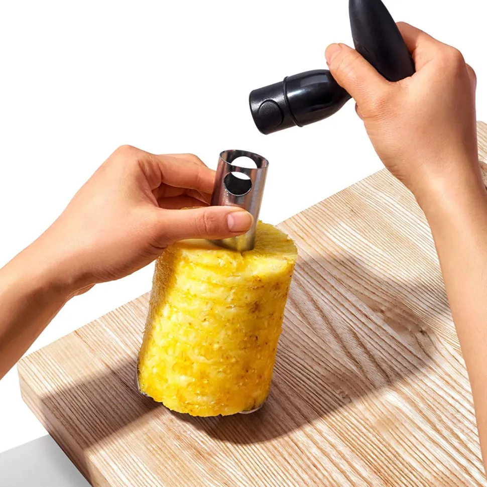 Danesco Inc. Tiki*Stainless Steel Ratcheting Pineapple Slicer
