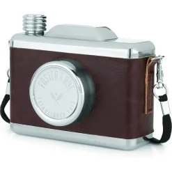 True Fabrications Flasks*Stainless Steel Snapshot Flask