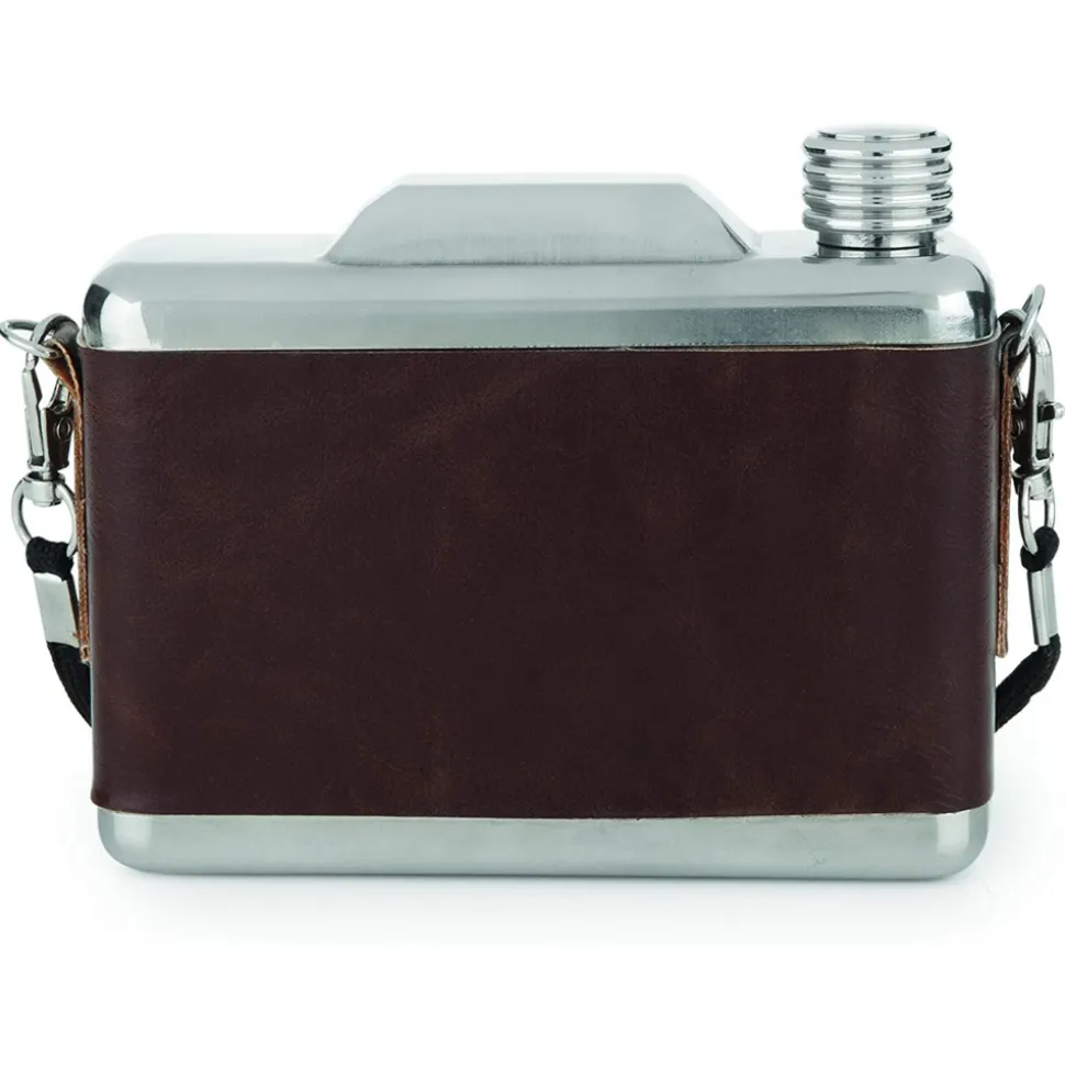 True Fabrications Flasks*Stainless Steel Snapshot Flask