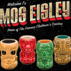 Toynk Tiki Mugs*Star Wars Cantina Mini Muglets (Set Of 4)