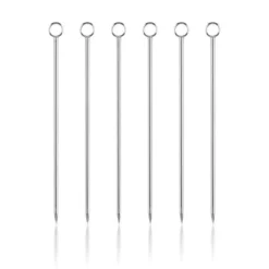 True Fabrications Garnishes*Steel Cocktail Pins (Set Of 6)