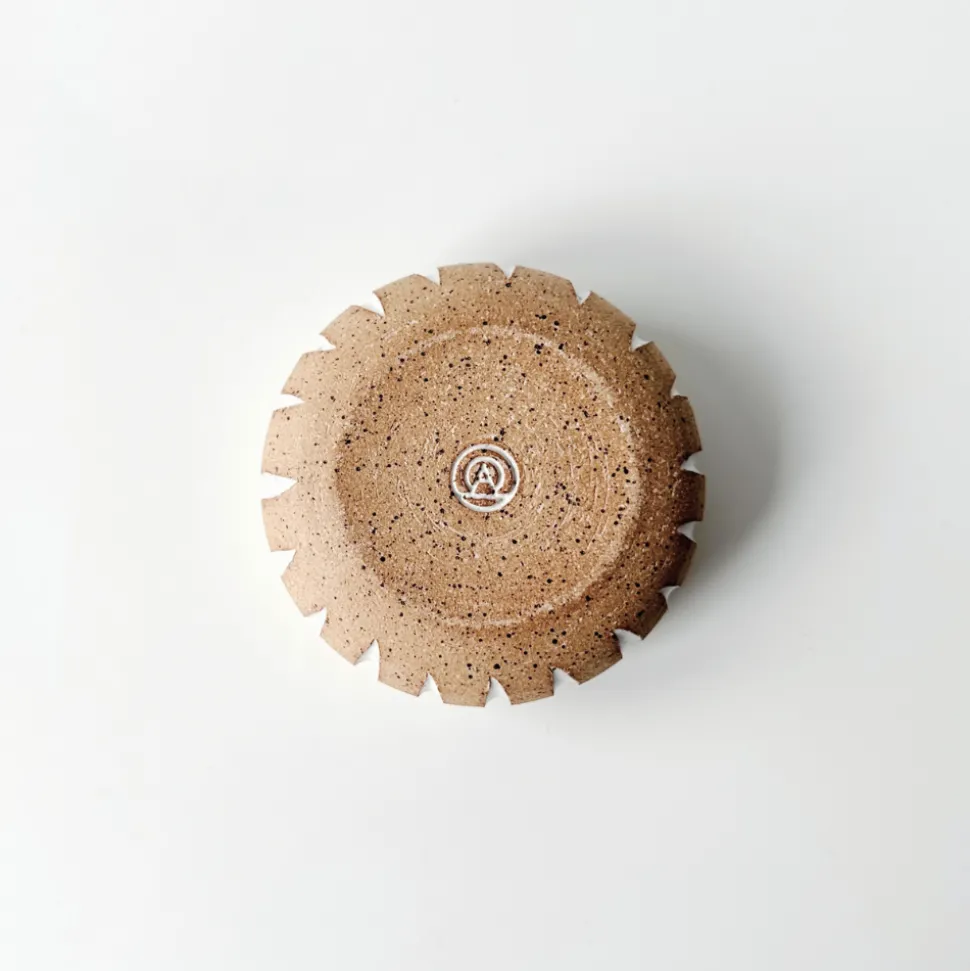 Clay + Ash Ceramics Spirit Tasting*Striped Tequila + Mezcal Copita