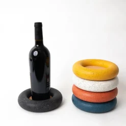 Faire Coasters & Trays*Terrazzo Wine Coaster (Multiple Colours)