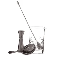 China Potion House Bar Tools*The Basic Stirred Set (Gunmetal)