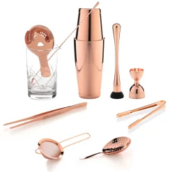 China Bar Tool Sets*The Cocktail Aficionado Set (Copper)