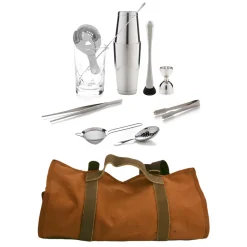 China Potion House Bar Tools*The Cocktail Aficionado Set (Stainless Steel)