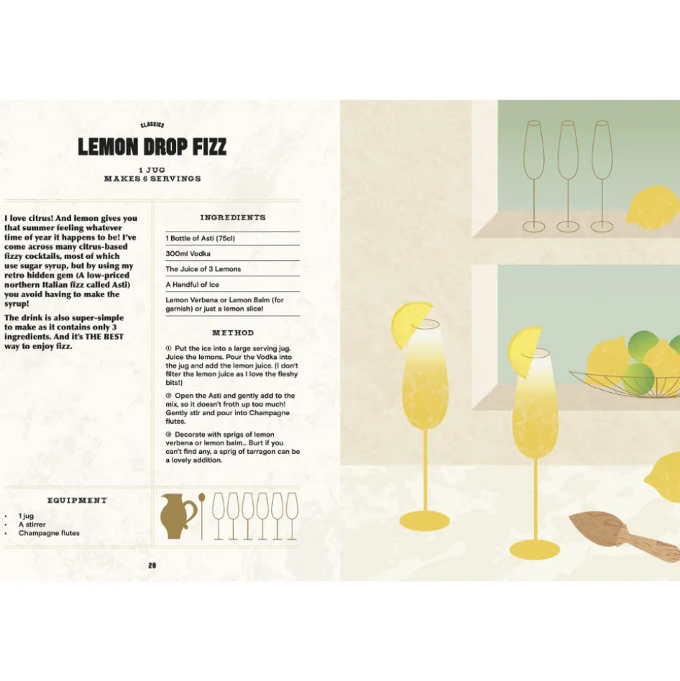 Manda - Ingram Books*The Home Bar: Over 50 Cocktails To Shake, Muddle And Stir At Home