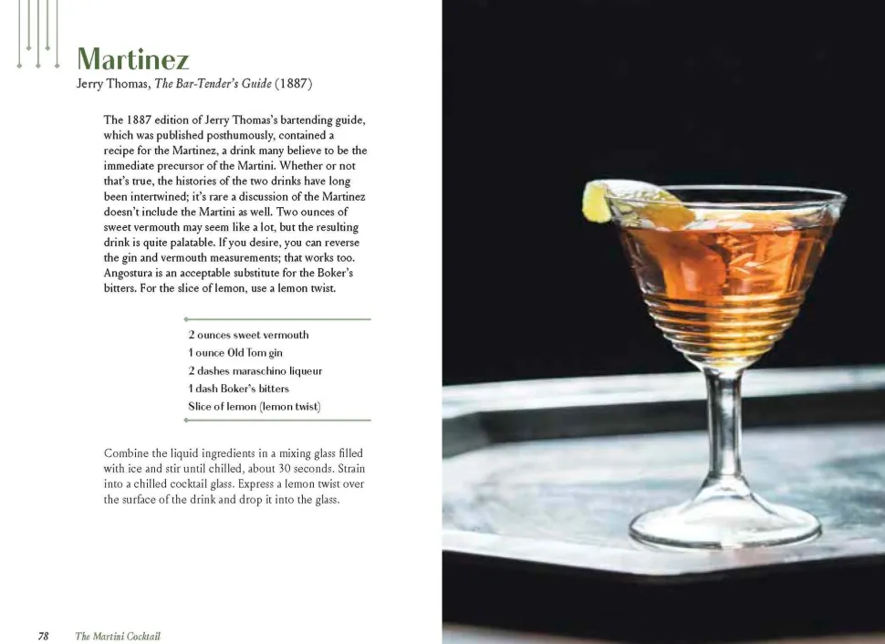Penguin Random House Books*The Martini Cocktail: A Meditation On The World's Greatest Drink, With Recipes