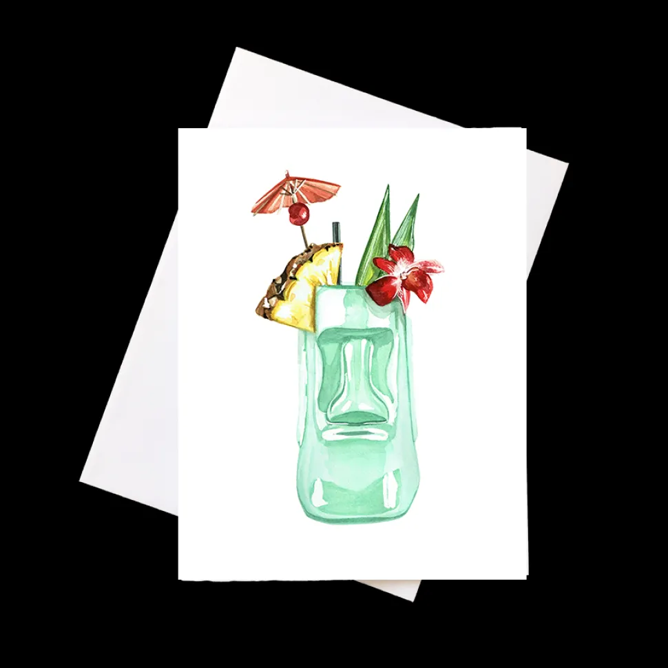 Niki Kingsmill Tiki*Tiki Greeting Card