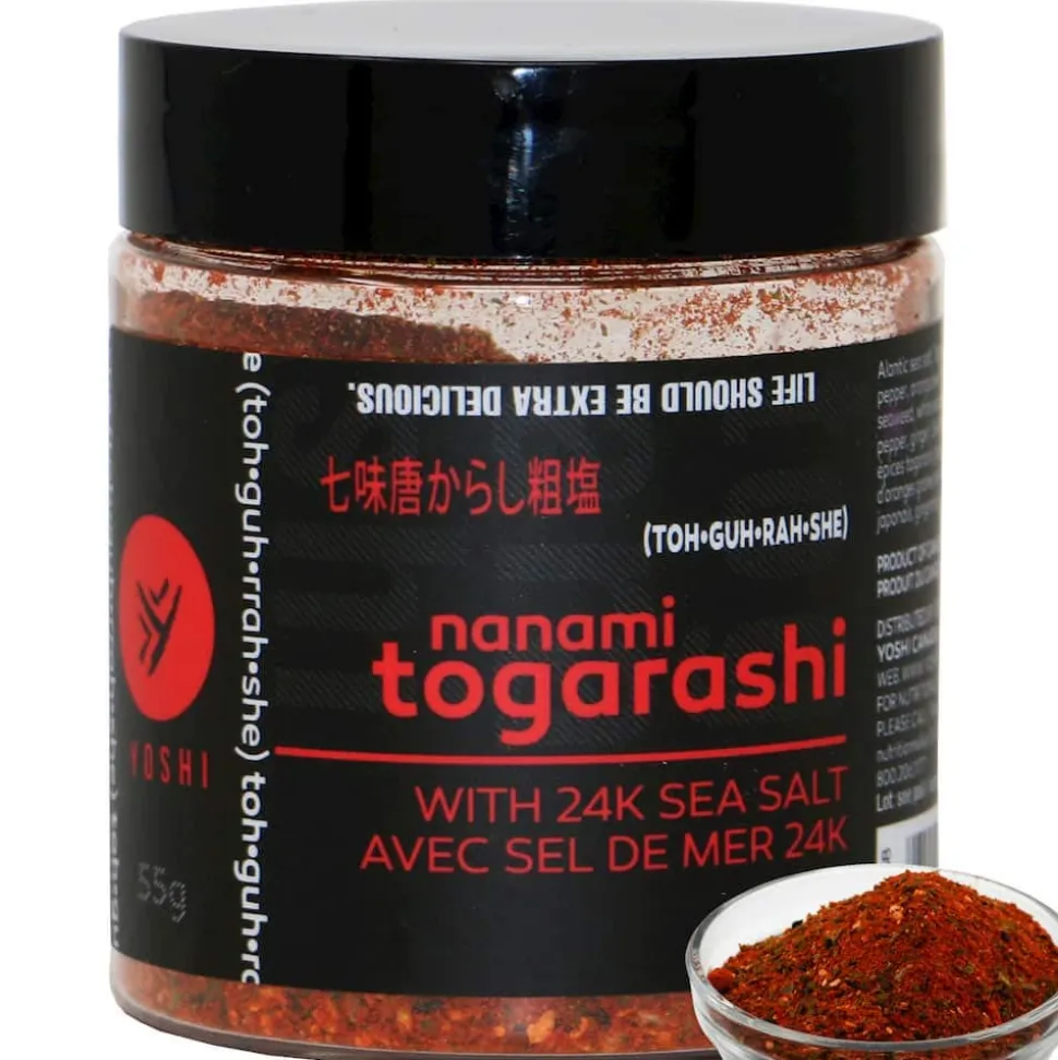 Qualifirst Foods Inc. Garnishes*Togarashi Dry Chili With 24K Sea Salt