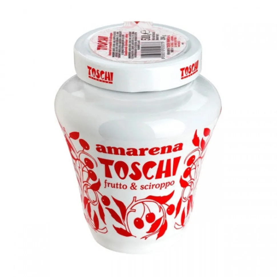 Alpha Cappuccino Cherries*Toschi Sour Black Cherries (510G Jar)