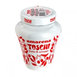 Alpha Cappuccino Garnishes*Toschi Sour Black Cherries (510G Jar)