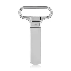 True Fabrications Wine*Twin Prong Wine Opener With Chrome Case
