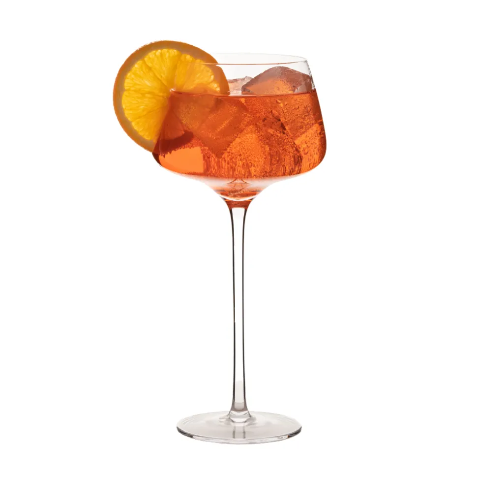 True Fabrications Copa Balloon*Viski Amaro Spritz Glasses (Set Of 2)